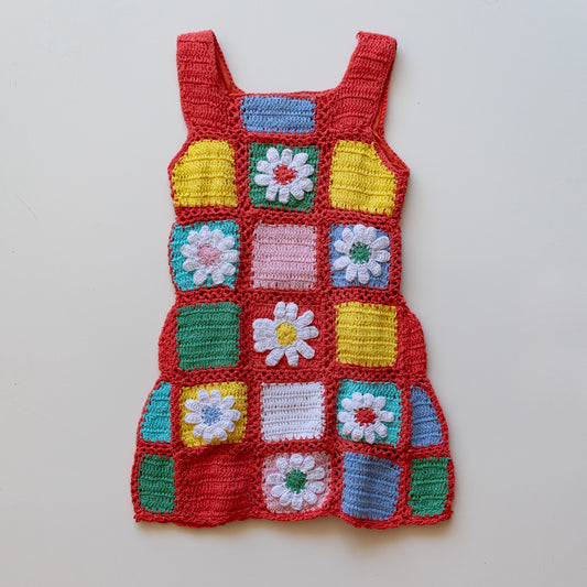 Floral Crochet Dress