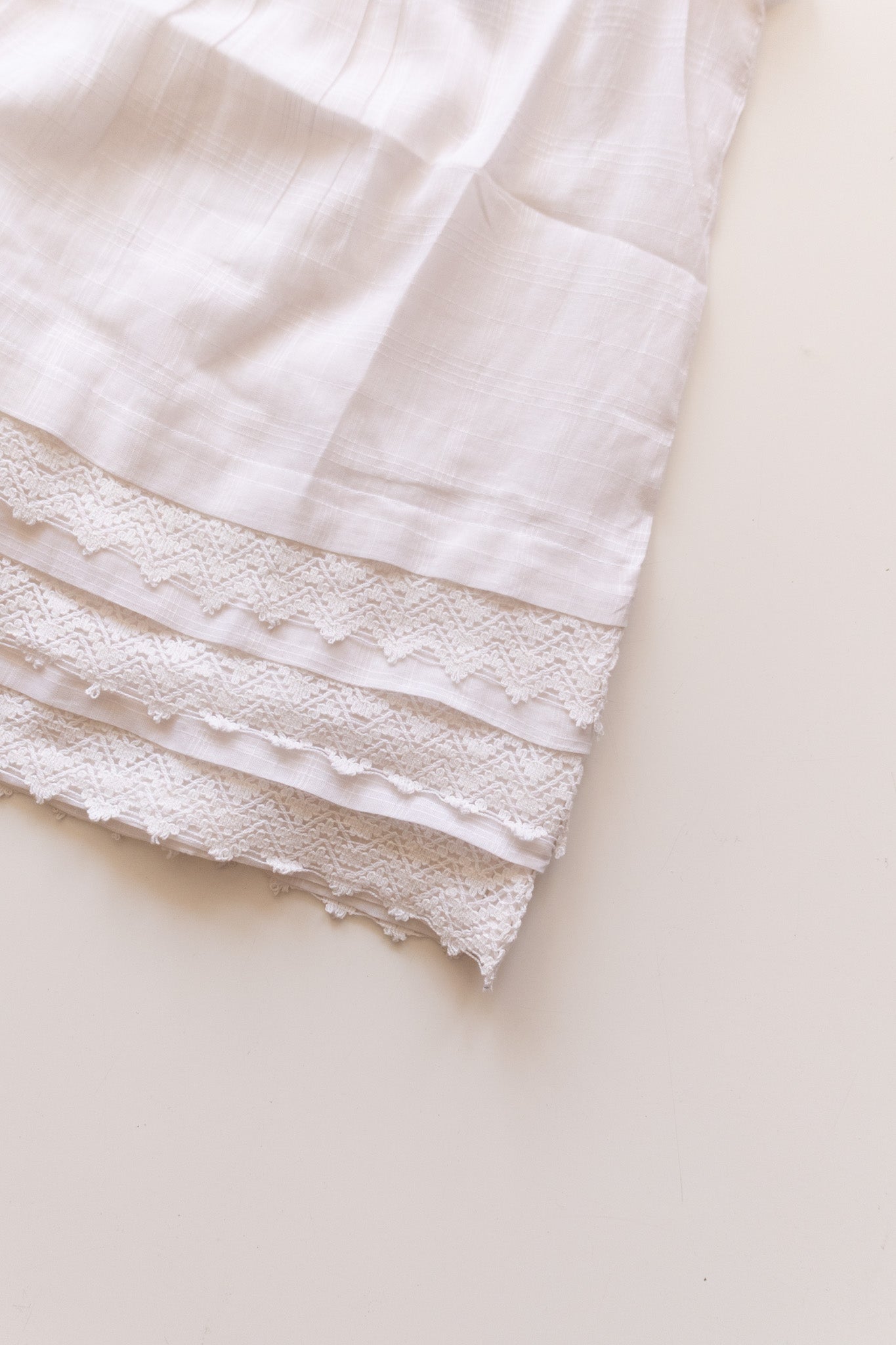 White Ruffle Sleeve Dress