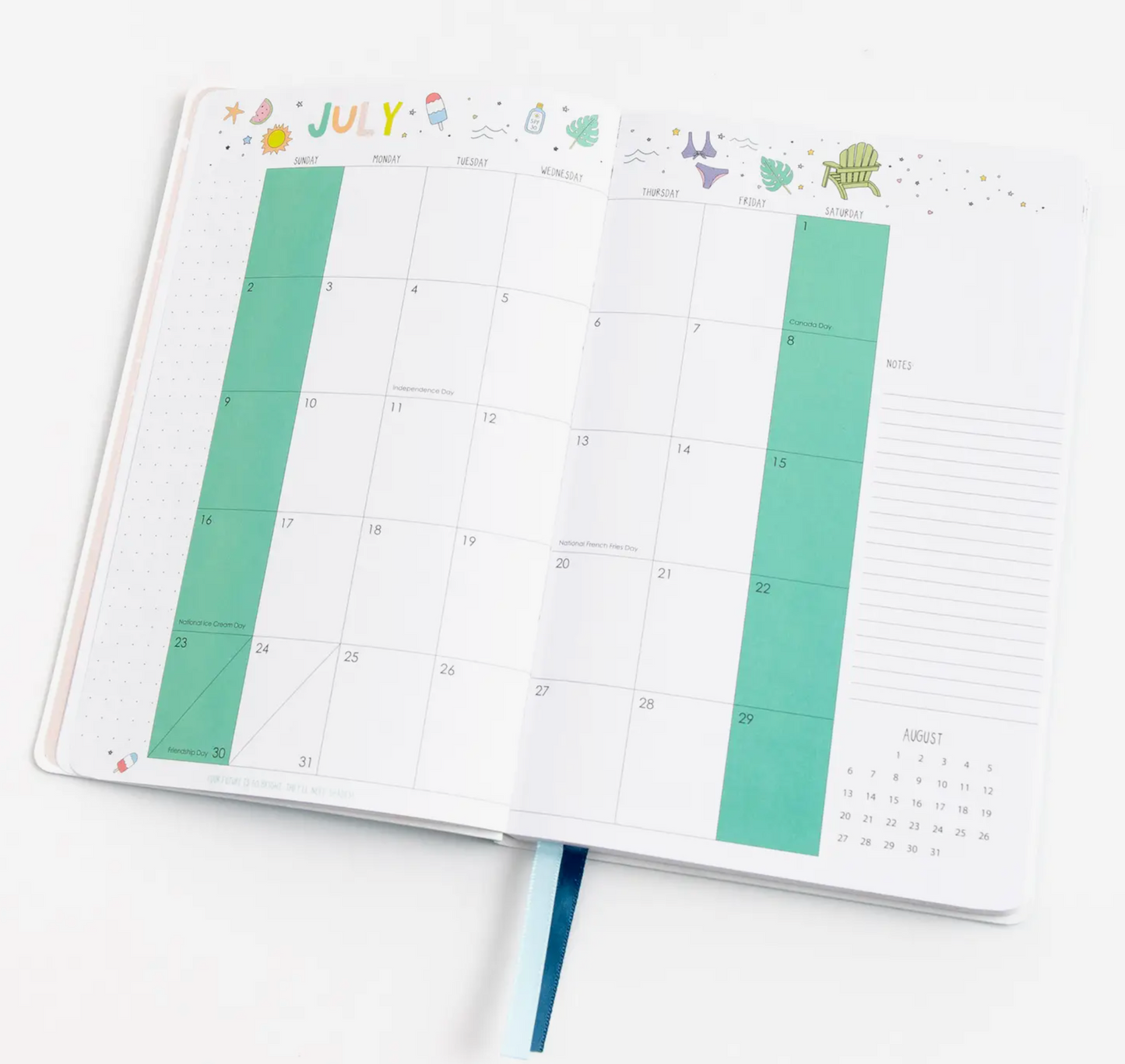 Smiley Grid Planner: Academic Year