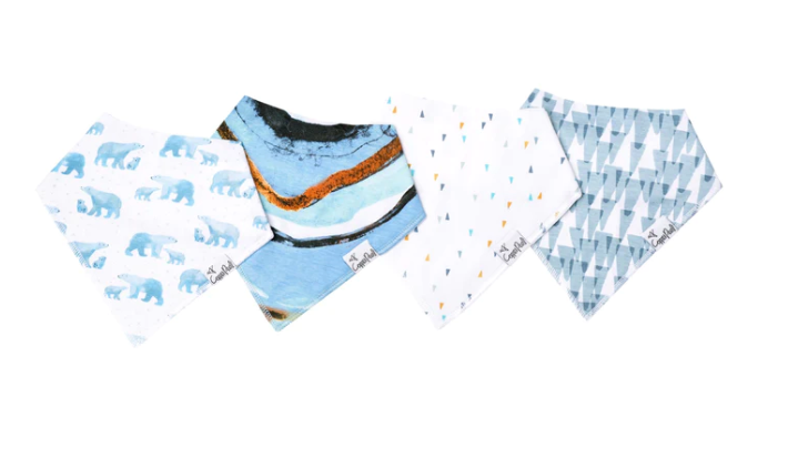 Copper Pearl Bandana Bib