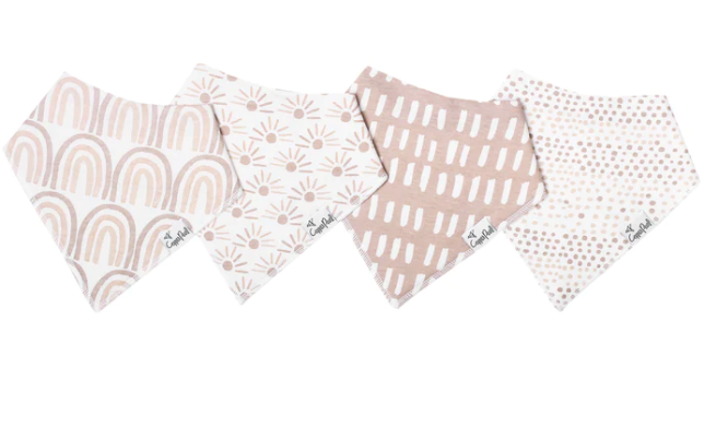 Copper Pearl Bandana Bib