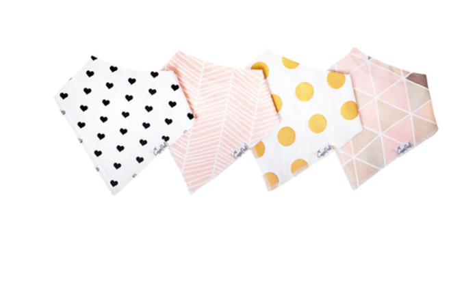 Copper Pearl Bandana Bib