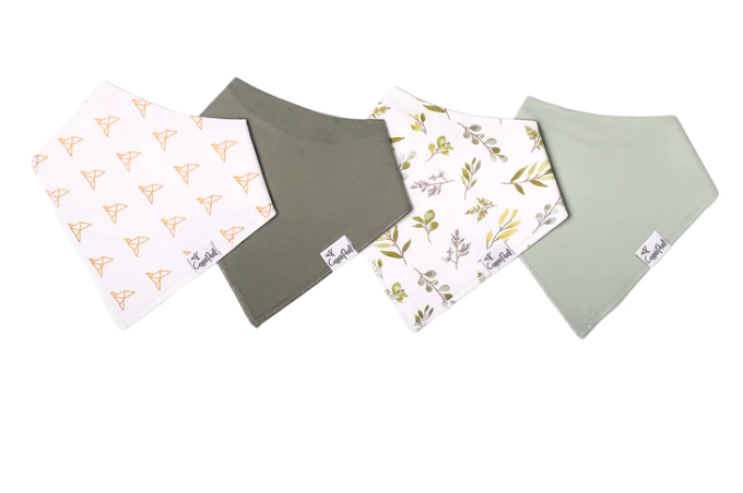 Copper Pearl Bandana Bib