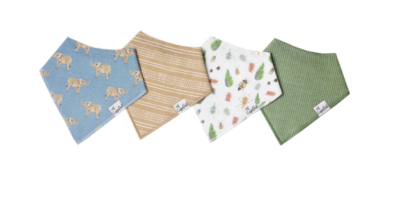 Copper Pearl Bandana Bib