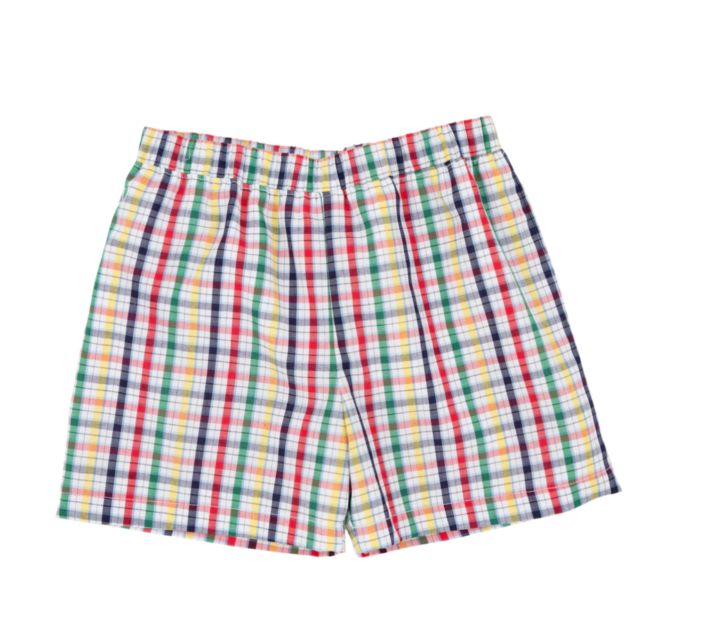 Shelton Shorts Potomac Plaid With Richmond Red