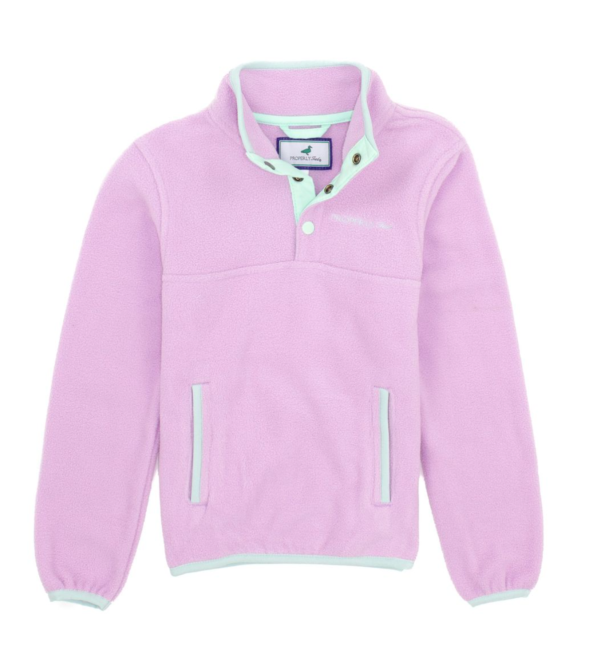Girls Luna Pullover -Wisteria