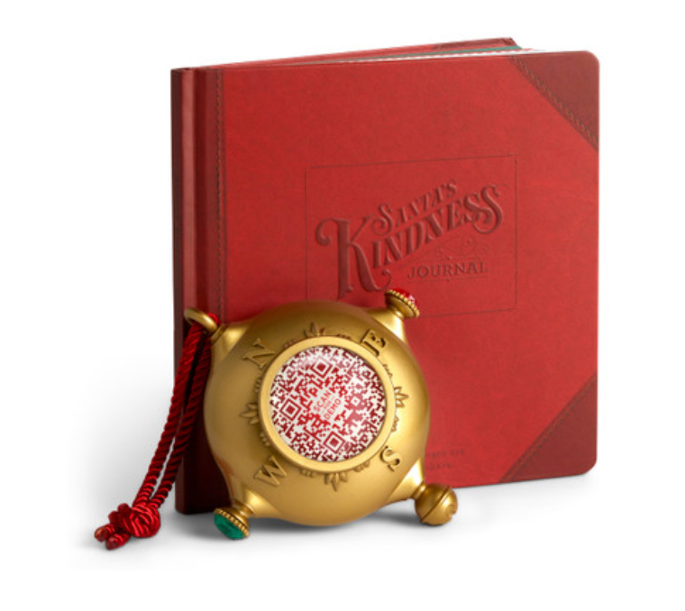 Santa's Kindness Ornament and Journal