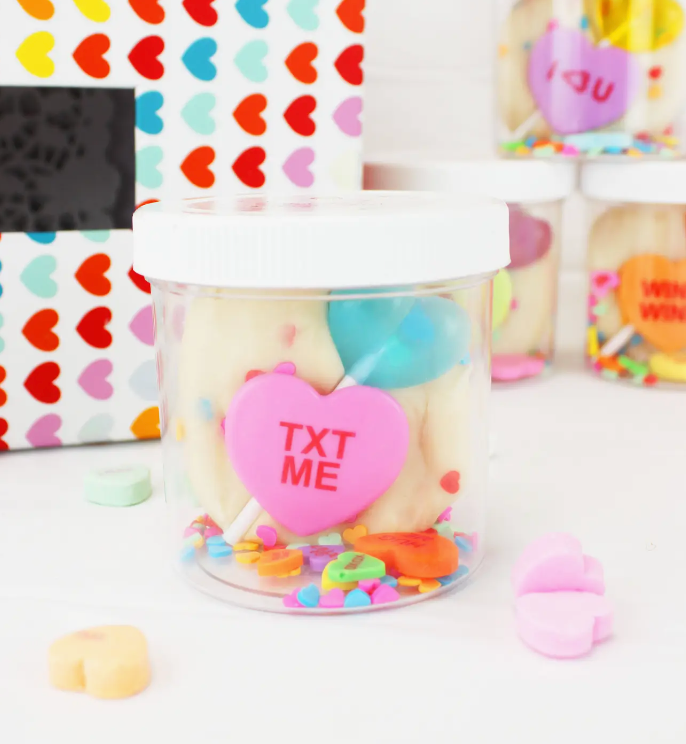 Valentine Axolotl "I Love You A Lotl" Mini Dough To Go