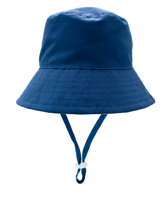 Navy Blue Suns Out Reversible Bucket Hat