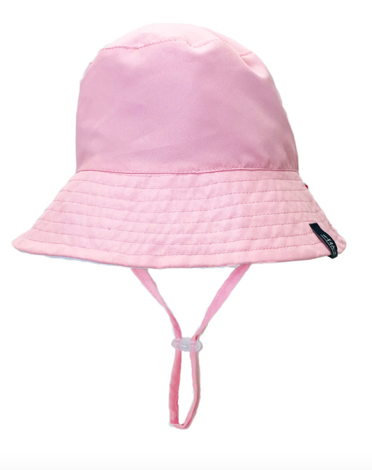 Fairy Tale Pink Suns Out Reversible Bucket Hat