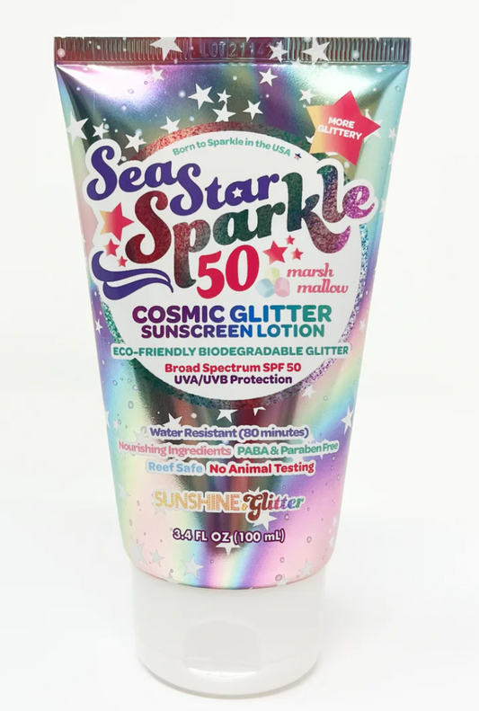 Sea Star Sparkle Cosmic Glitter Sunscreen