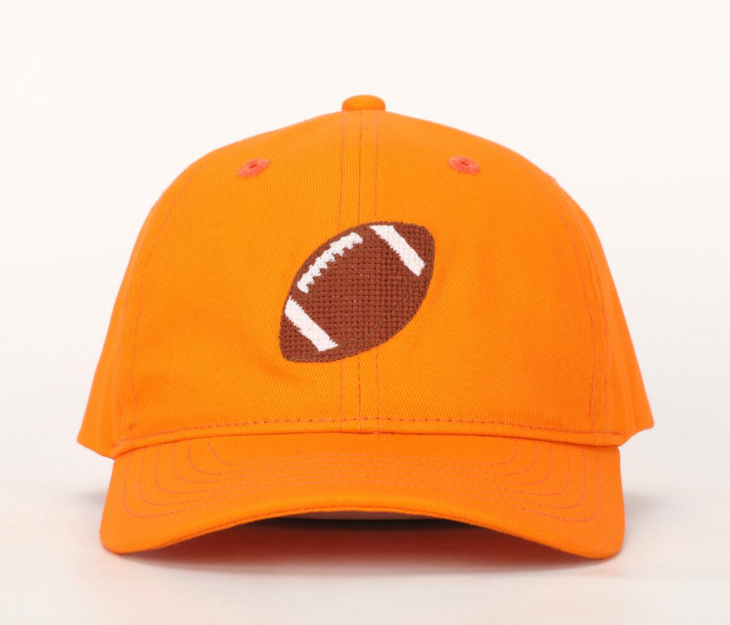 Orange Football Hat