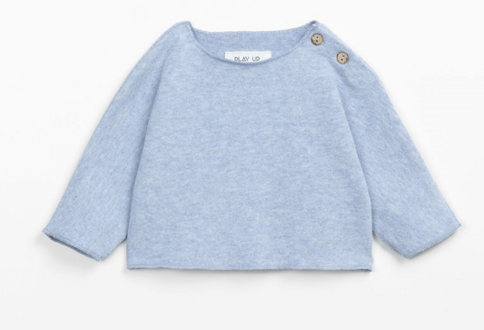 Blue Sweater | Textile Art