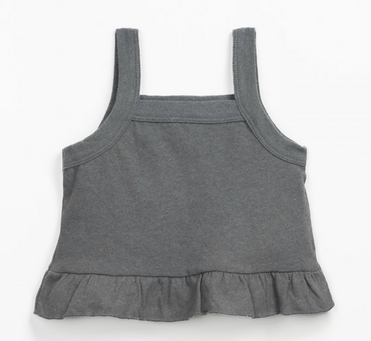 Charcoal Top with double-layered back