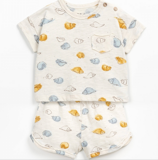Sea Shell Top + Bottom Set