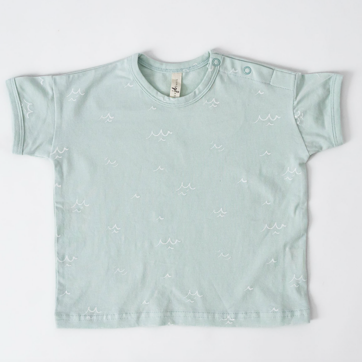 Aqua Waves Box Tee