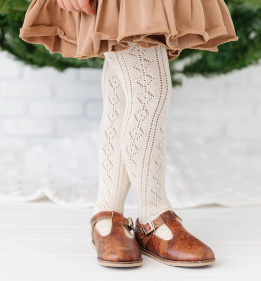 Fancy Knit Tights