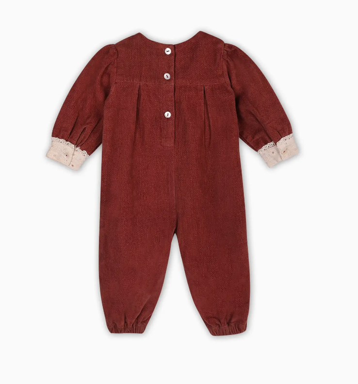 Lace Velvet Jumpsuit