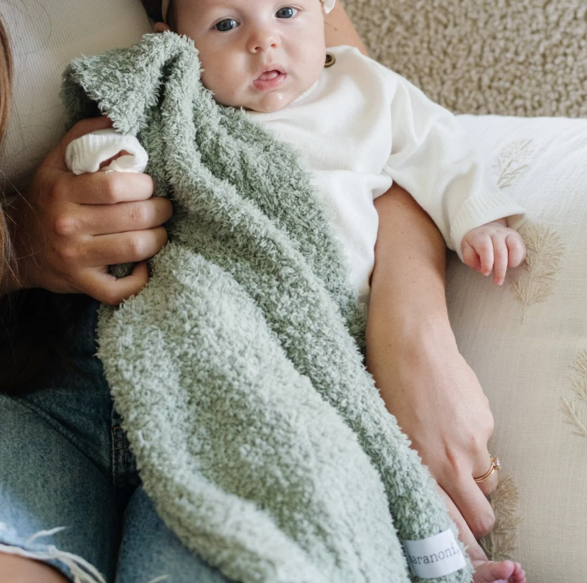Ribbed Bamboni Mini Blanket