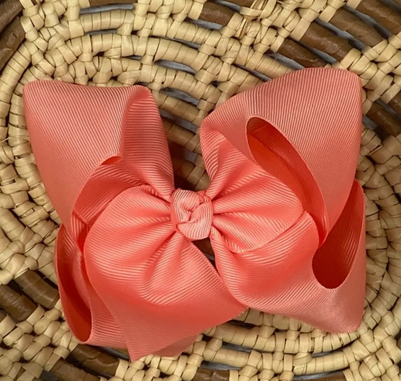 Essential Grosgrain Hair Bow - Alligator Clip - 4"
