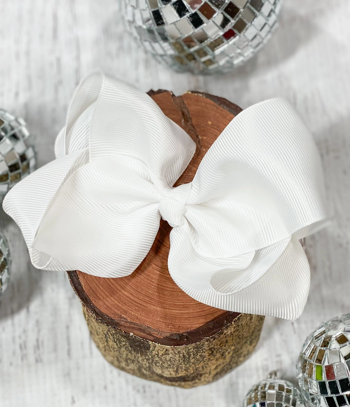 Essential Grosgrain Hair Bow - Alligator Clip - 4"