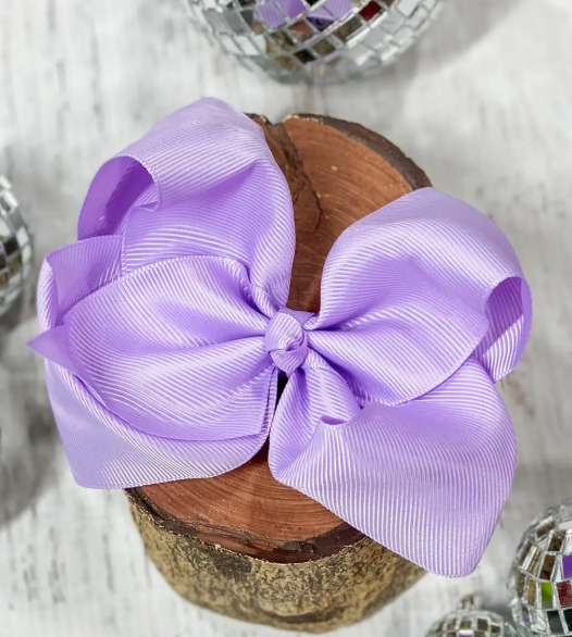 Essential Grosgrain Hair Bow - Alligator Clip - 4"