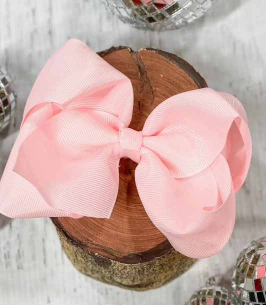 Essential Grosgrain Hair Bow - Alligator Clip - 4"