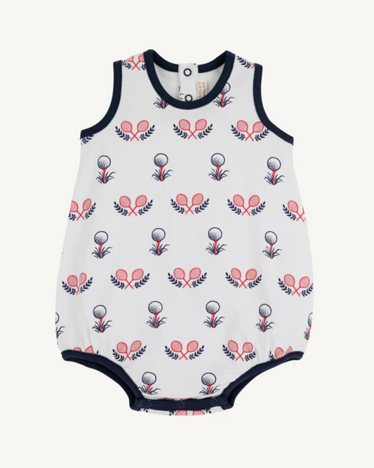 Little Sport with Nantucket Navy Patton Play Bubble