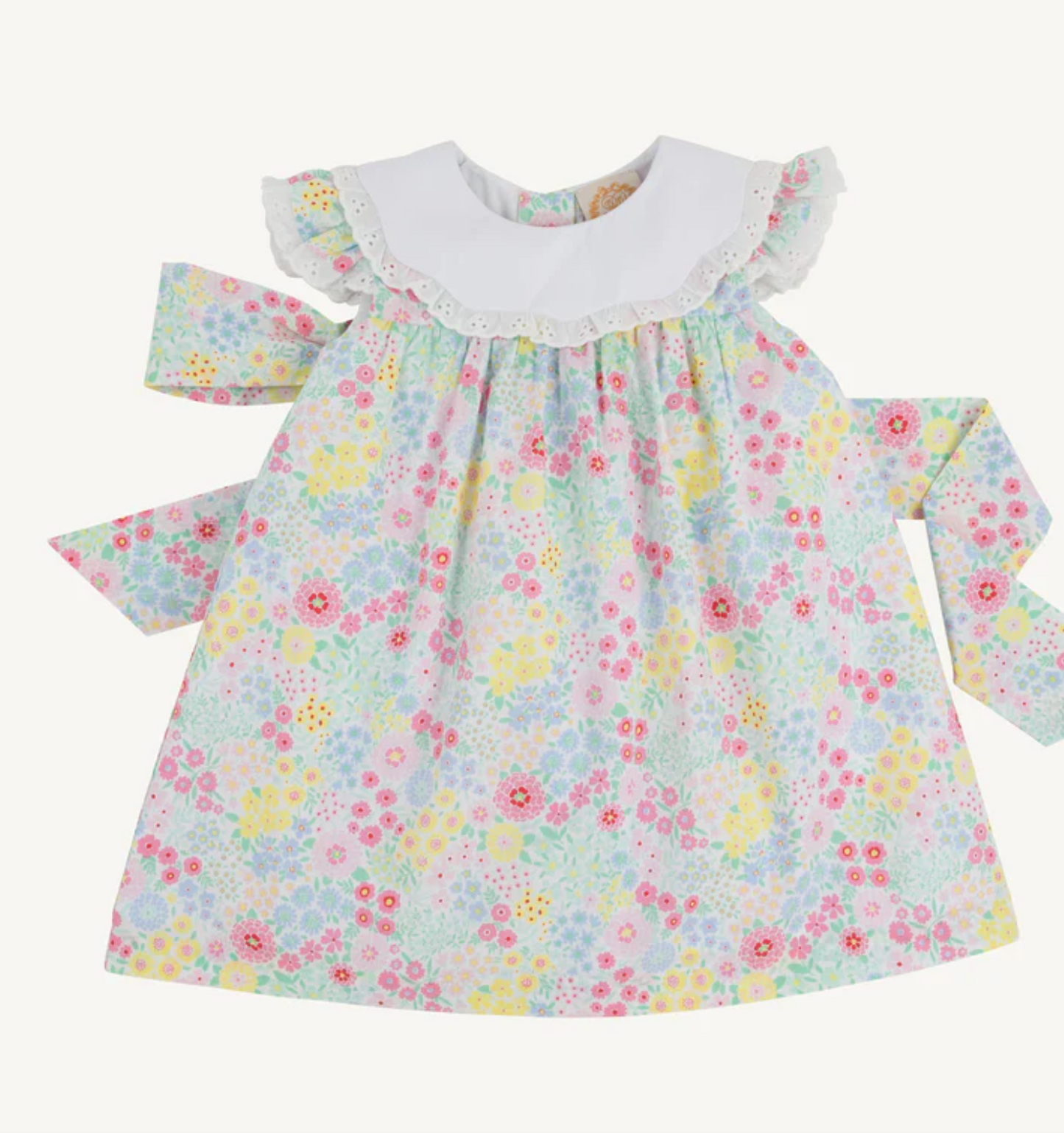 Merry Little Meadow with Worth Avenue White Franny Frock Dress