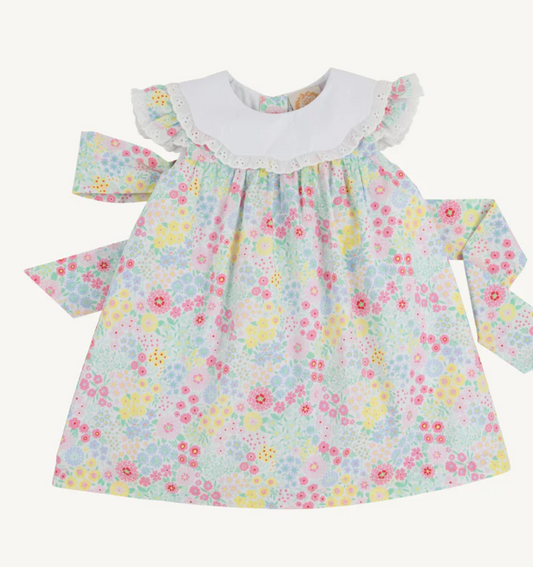 Merry Little Meadow with Worth Avenue White Franny Frock Dress