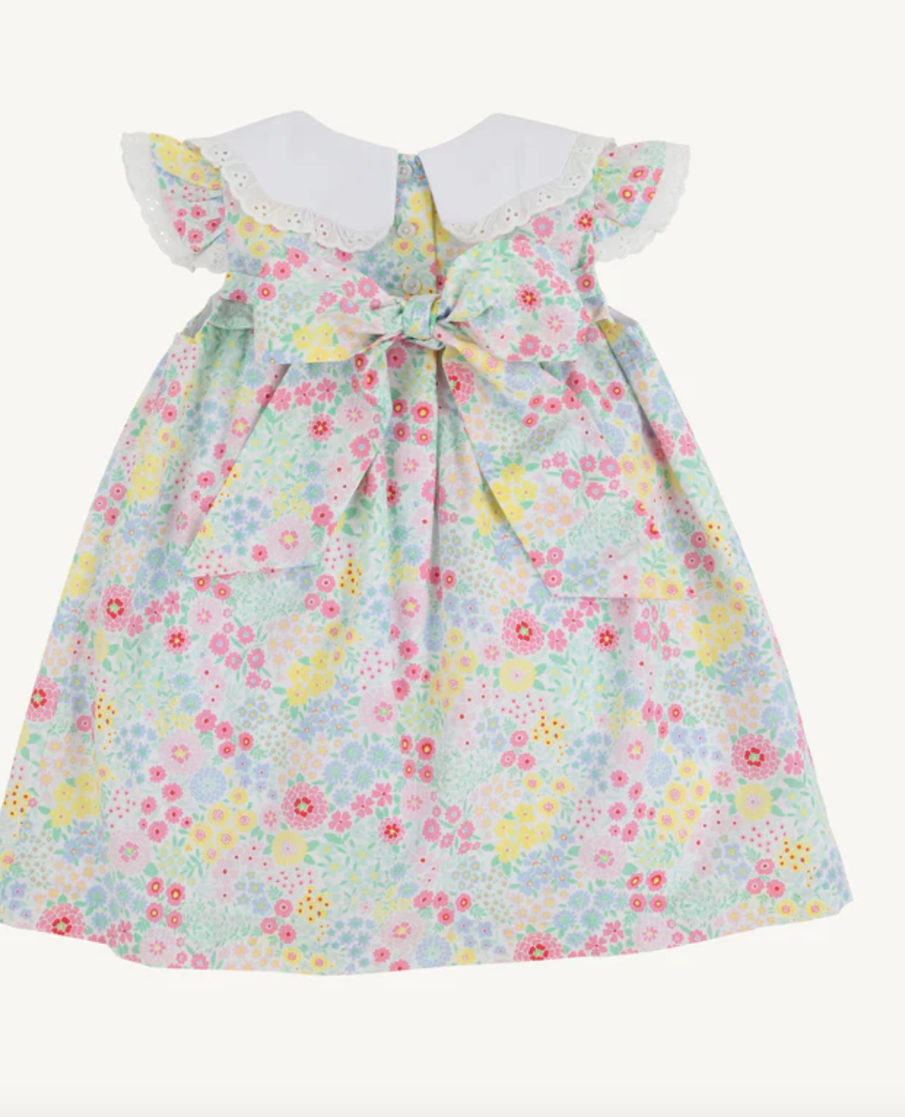 Merry Little Meadow with Worth Avenue White Franny Frock Dress