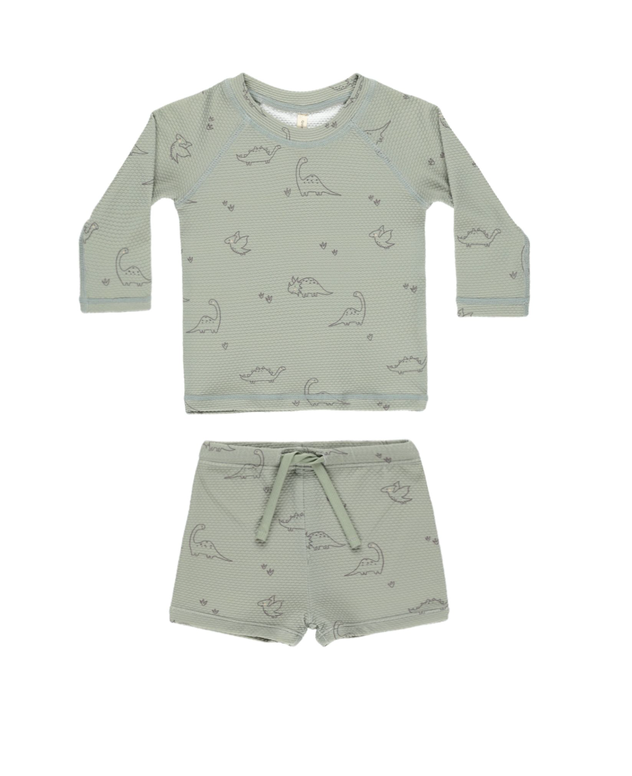 Dino Finn Rashguard + Short Set