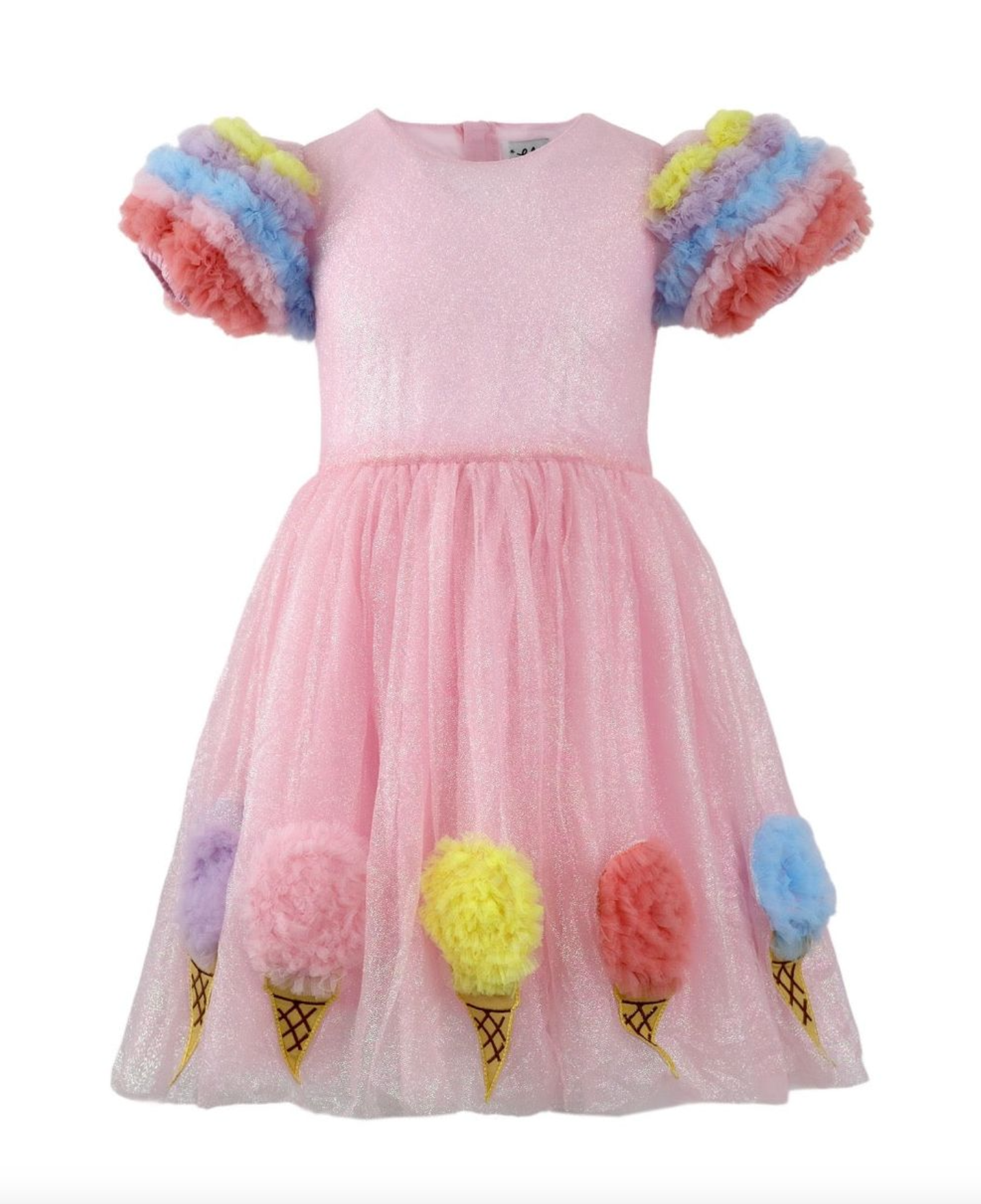 Ice Cream Shimmer Tulle Dress