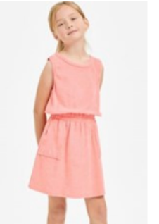 Sleeveless Terry Dress