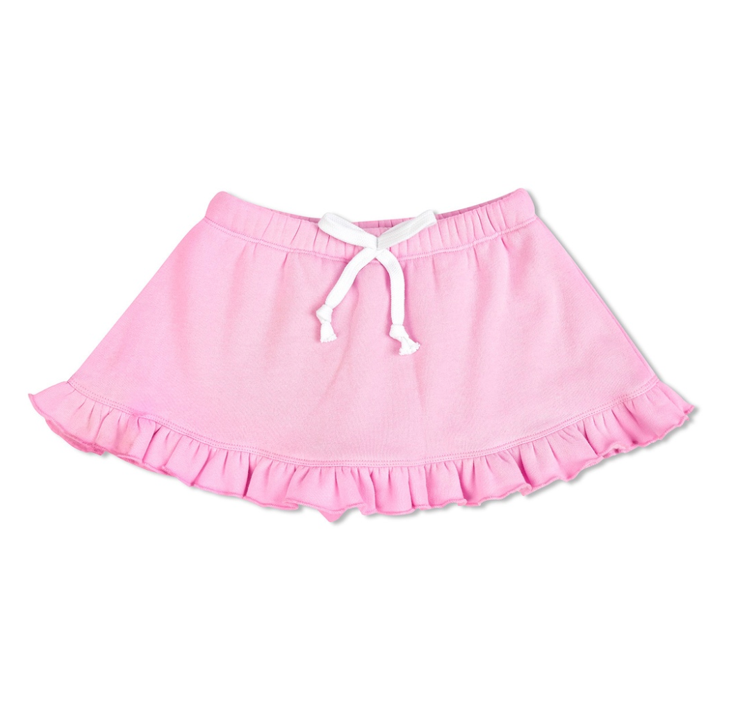 Soft Pink Ruffle Skort