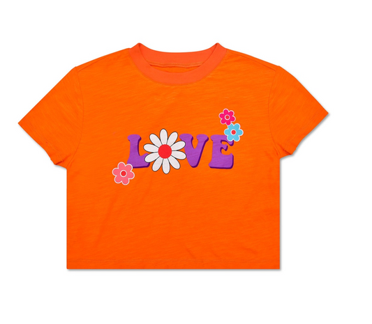 Flower Love Boxy Tee