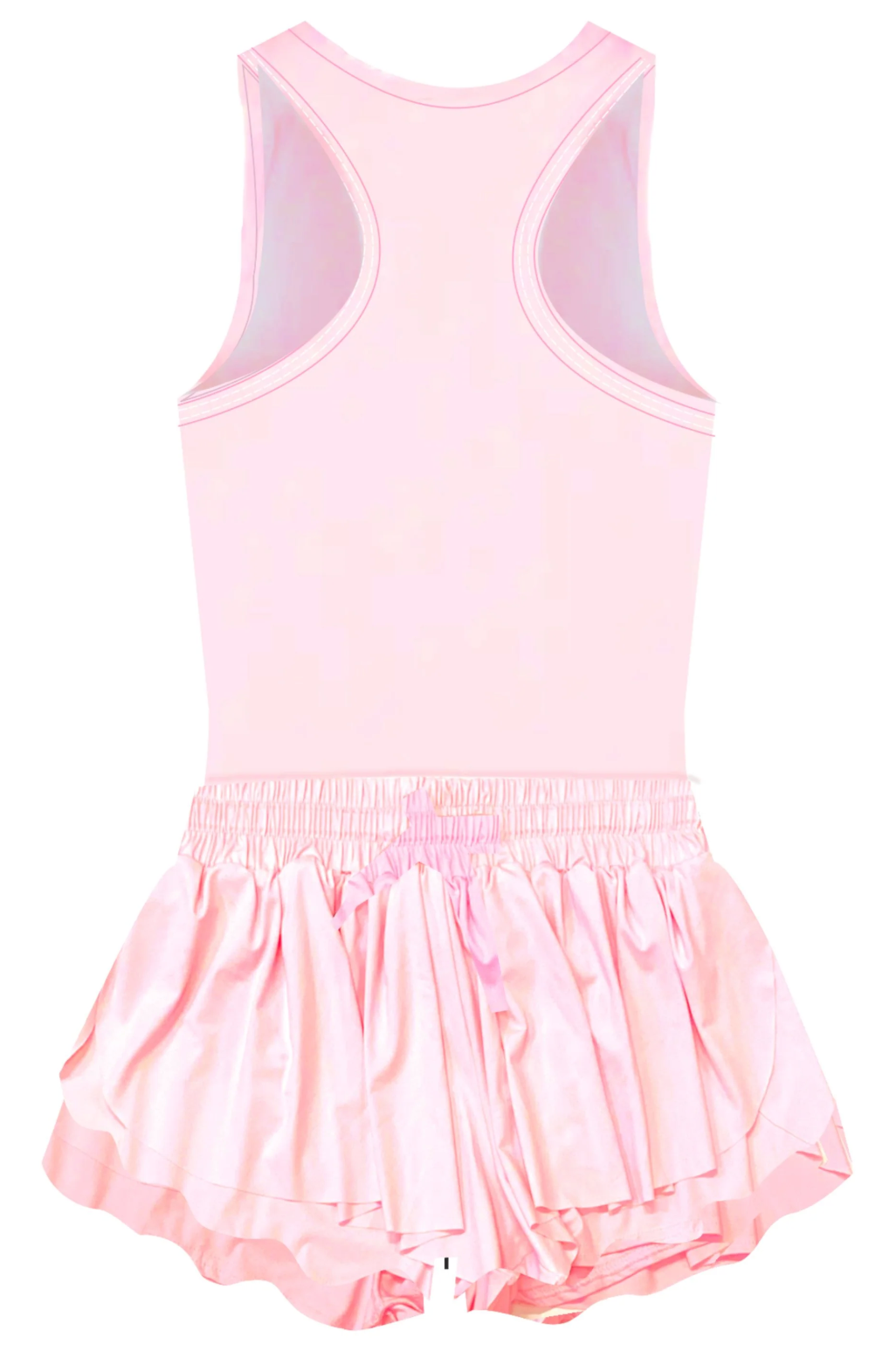 Racerback dance romper