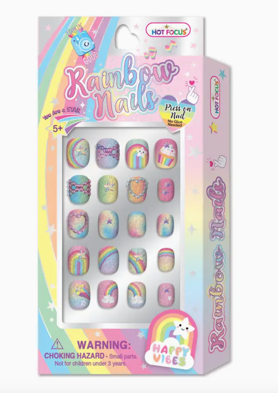 Rainbow Nails