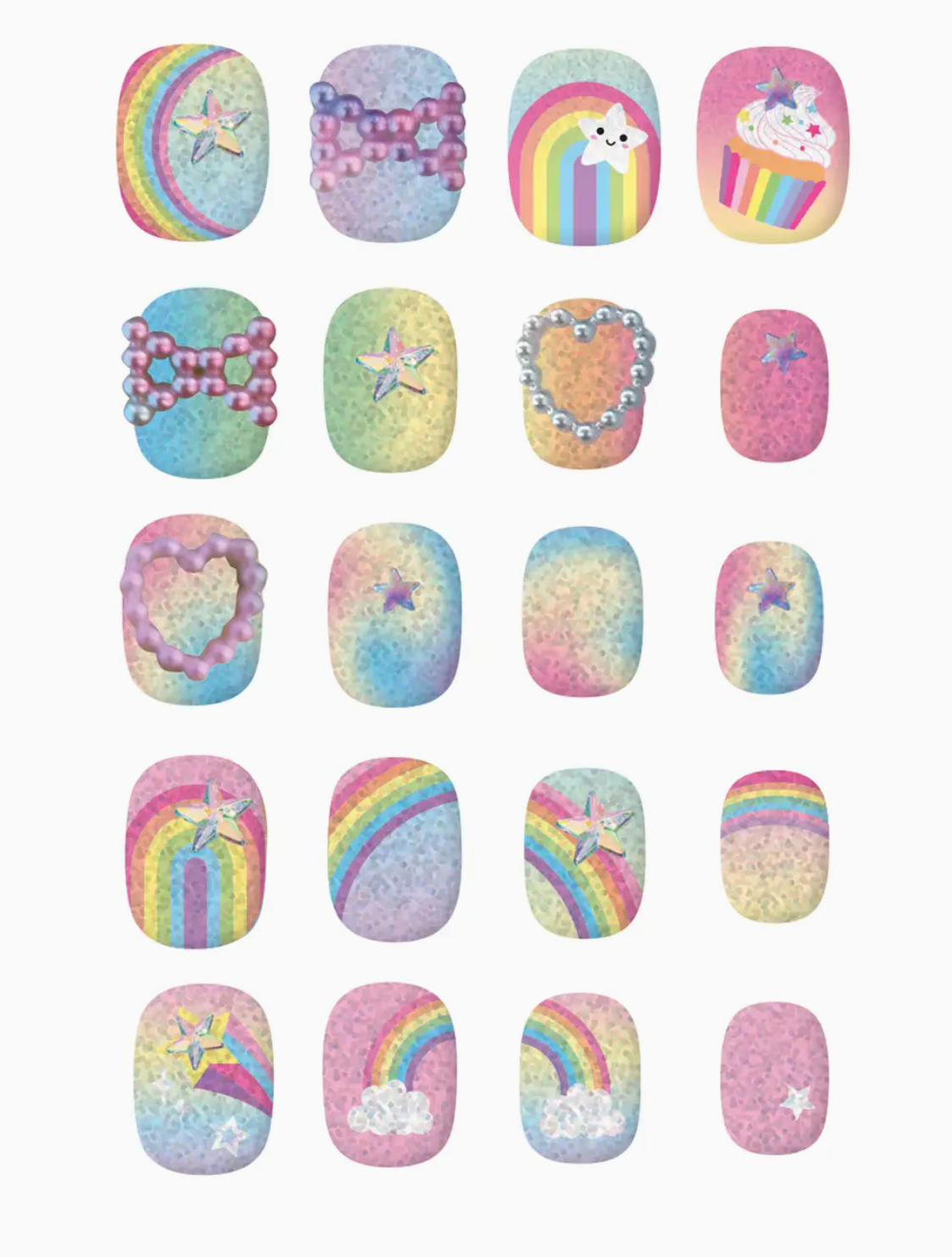 Rainbow Nails