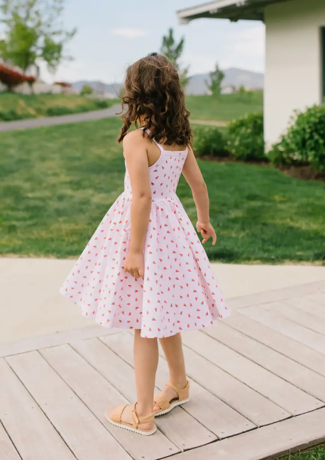 Camila dress in Watermelon