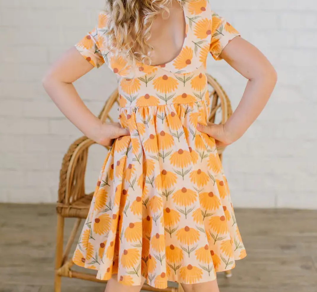 Elizabeth Dress in Sunflower
