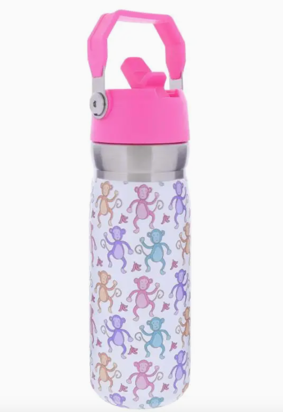 Banana's 22 oz. Water Bottle with Straw Cap