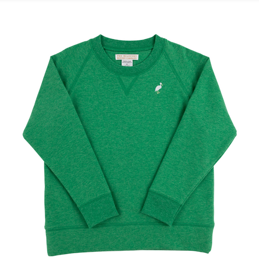 Cassidy Comfy Crewneck - Gibson Island Green (Heathered)