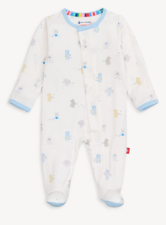 Blue Baby Beats Footie