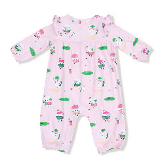 Golf Pros - Girl - Ruffle Sleeve Romper