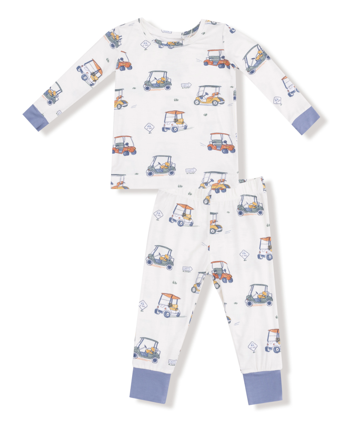 Zooming Golf Carts - L/s Loungewear Set