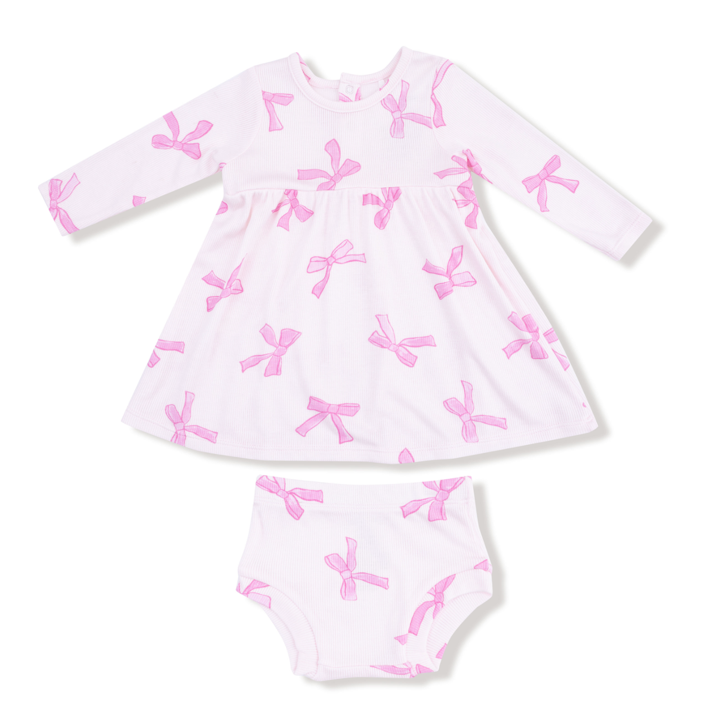 Pretty Bows - Simple Dress + Bloomer