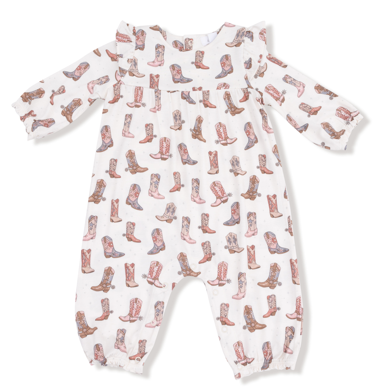 Future Cowgirl - Ruffle Sleeve Romper