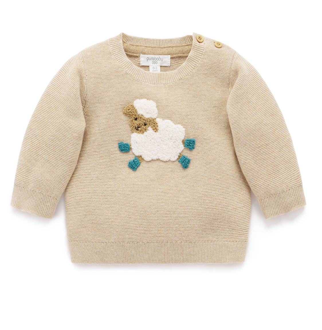 ON THE FARM JUMPER-LAMB