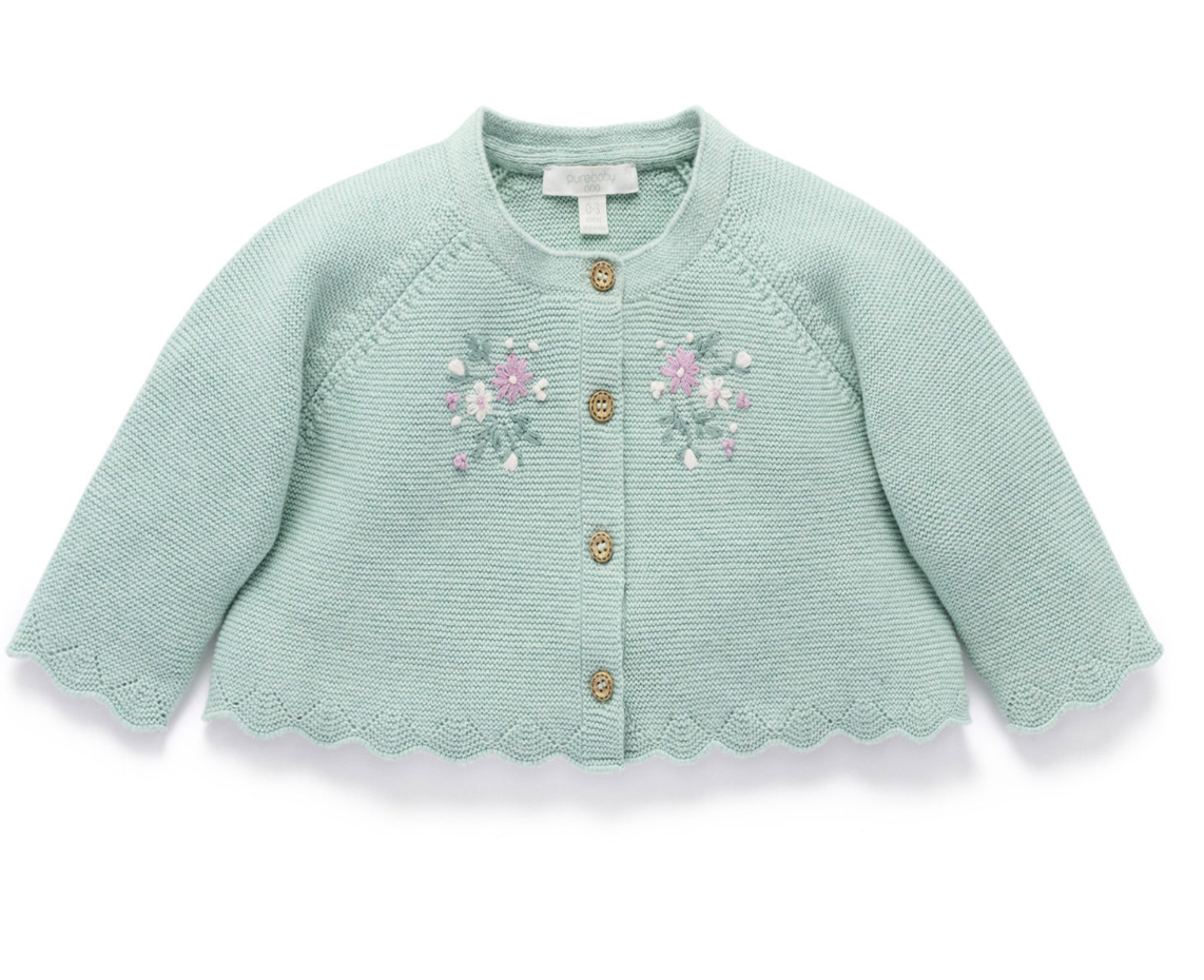 HAND EMBROIDERED CARDIGAN